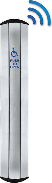 camden cm 7536ssk – stainless steel column™ push plate switch