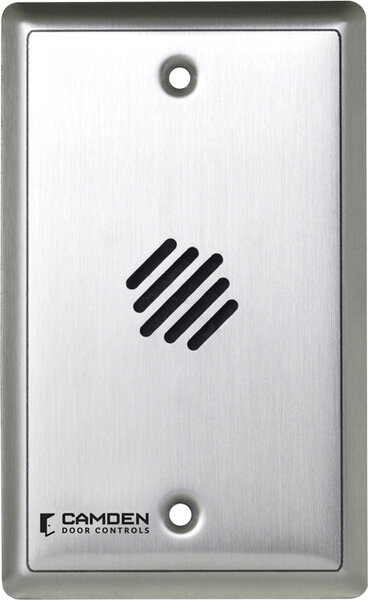 camden cx da200 – door alarm, with relay, single gang, 12/24v ac/dc