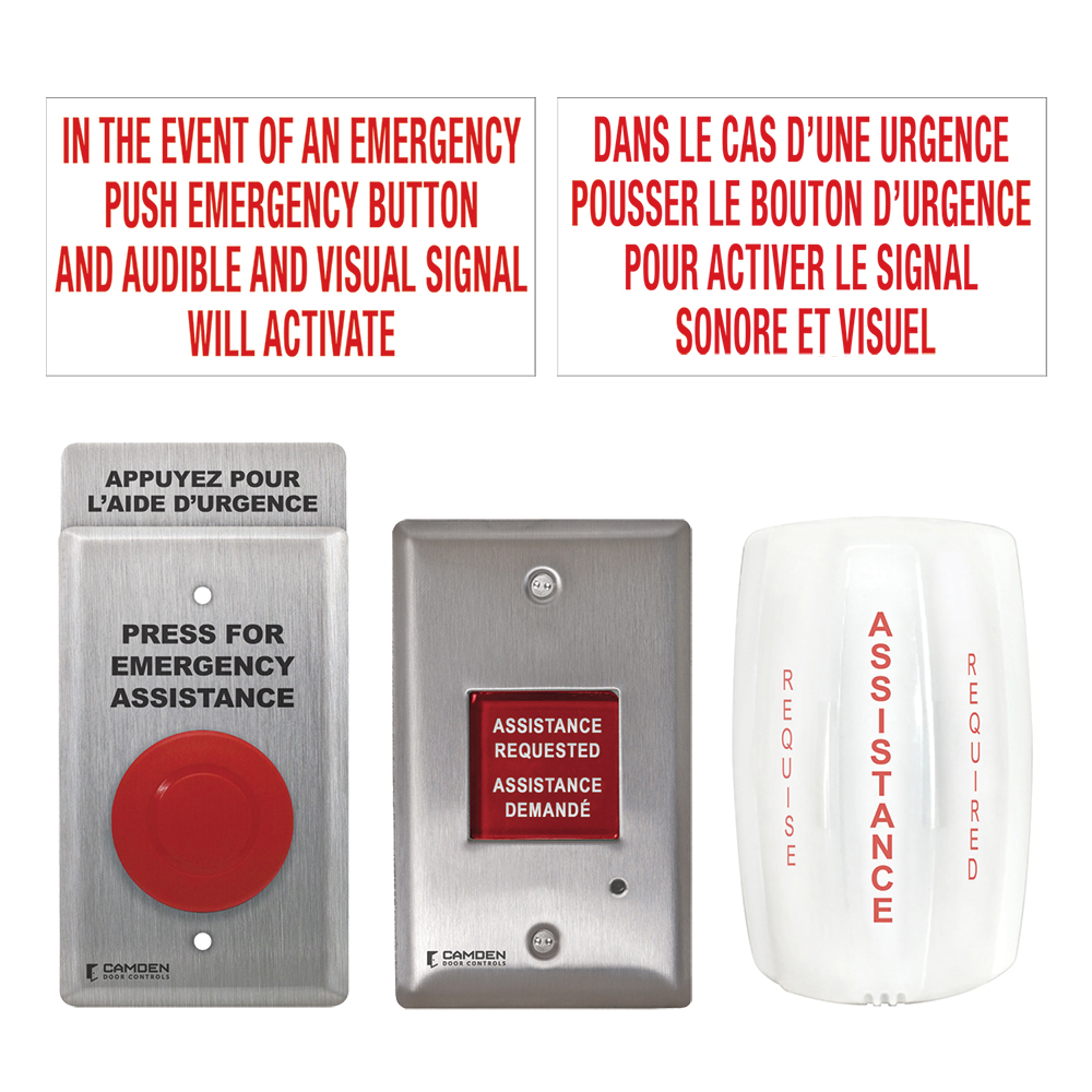 camden cx wec10fe – bilingual universal emergency call kit