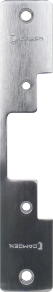 camden cx esf 3br – radius hollow metal. face plate for cx ed1309, brushed aluminum finish