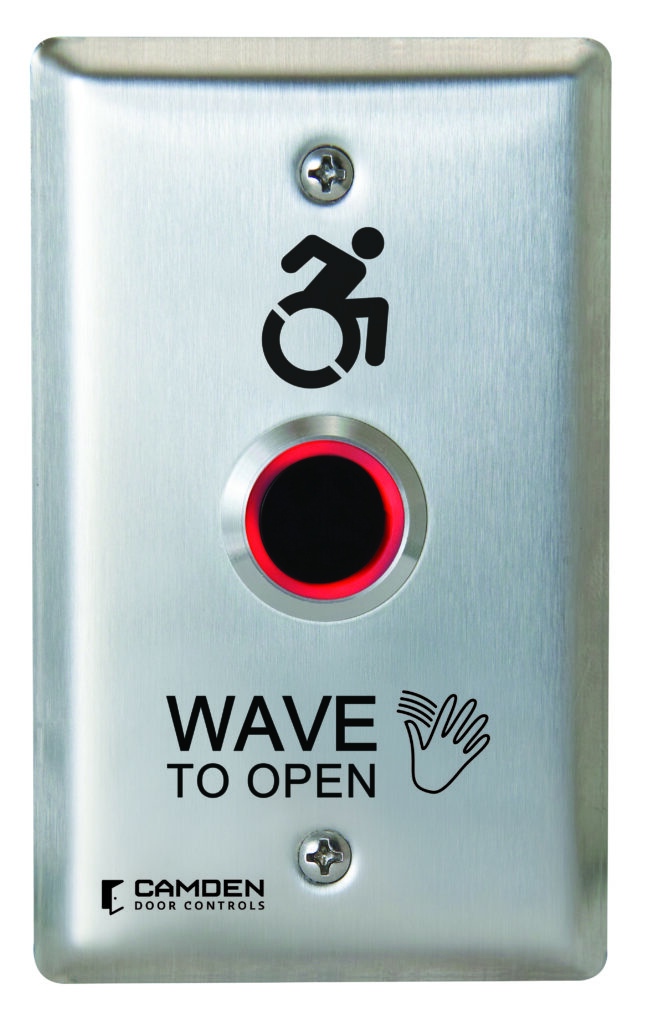 camden cm 221/a42 – valuewave™ touchless switch, single gang,