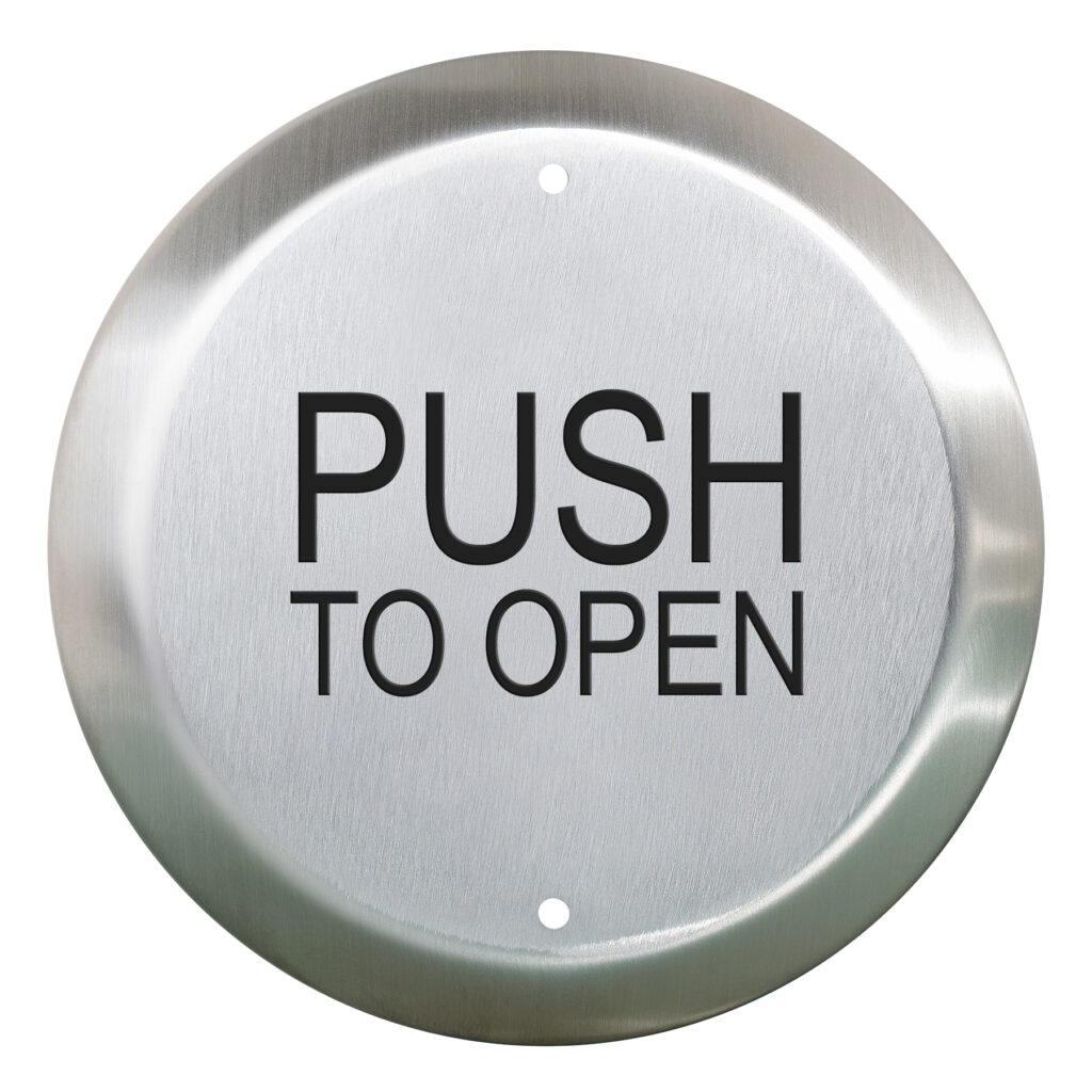 camden cm 60 – 6″ round push plate switch