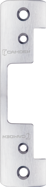 camden cx esf 2br – radius ansi round face plate for cx ed1309, brushed aluminum finish