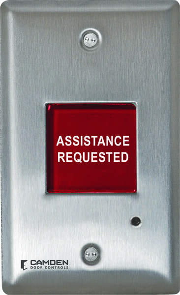 camden cm af501so – single gang, led annunciator with adjustable sounder,