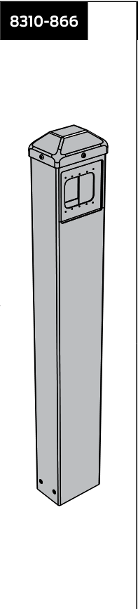 lcn 8310 866 – bollard post