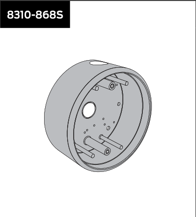 lcn 8310 868s – surface mount box