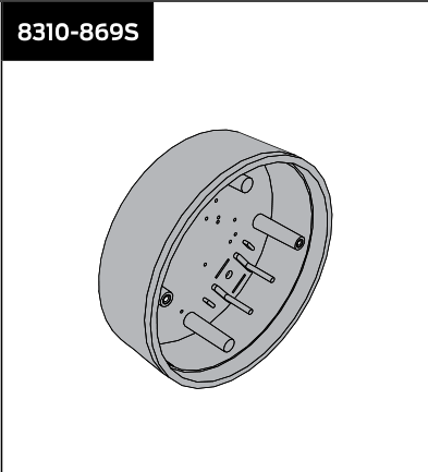 lcn 8310 869s – surface mount box