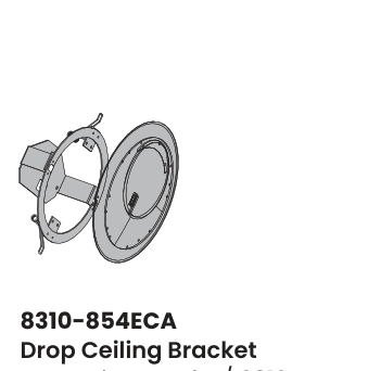 lcn 8310 854eca – drop ceiling bracket