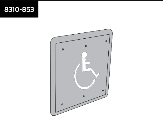 lcn 8310 853 – wall mounted actuator