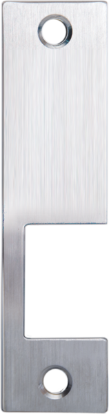 camden cx emp 1 – stainless steel faceplate for sargent, schlage & yale mortise locksets