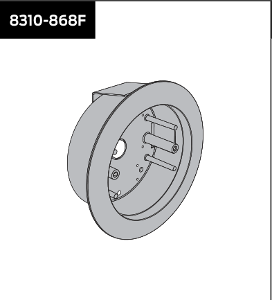 lcn 8310 868f – flush mount box