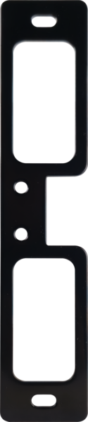 camden 60 35e013 bk – 1/8″ black spacer plate for cx epd1299l electric strike
