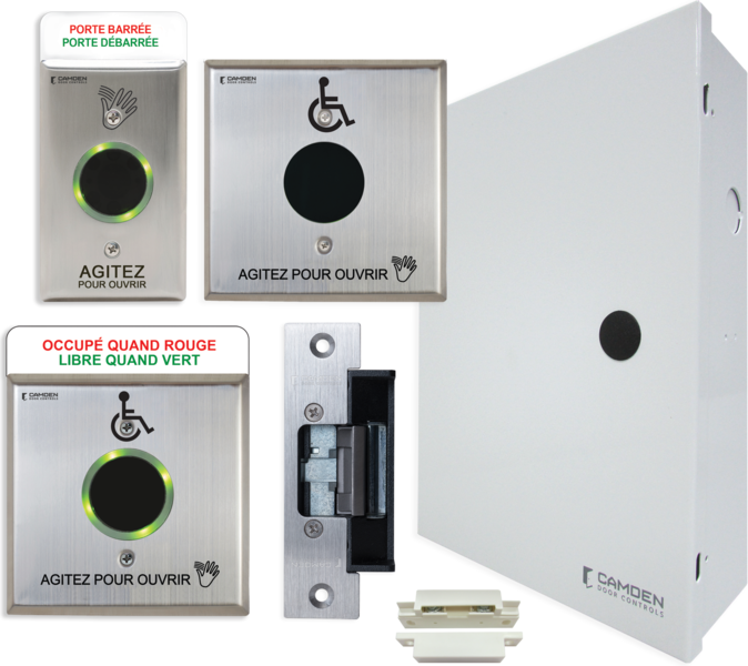 camden cx wc16 psf – touchless switch restroom kit french