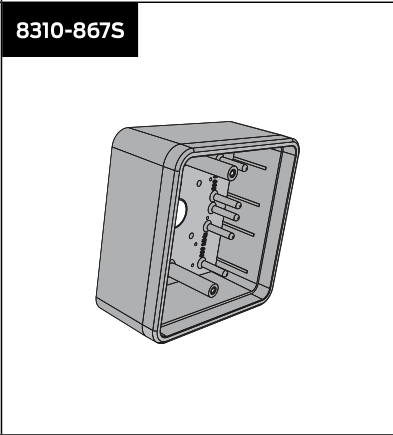 lcn 8310 867s – surface mount box