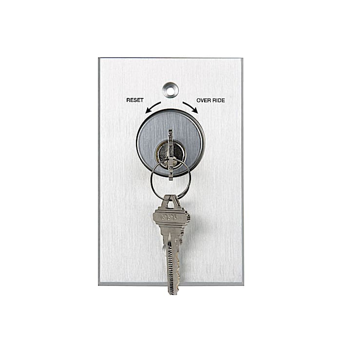 dormakaba 960ro – tamper resistant keyswitch with reset/override function