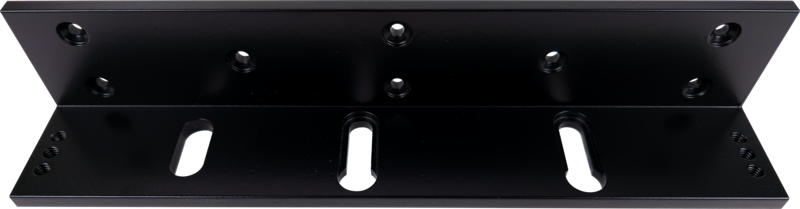 camden cx ma1210 bk – l bracket for 1200lb mag lock, all black