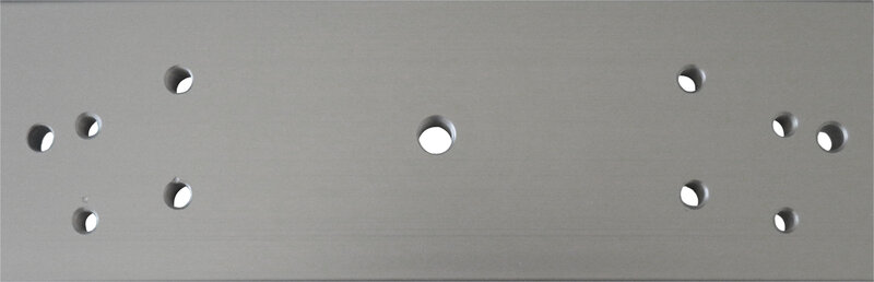 camden cx ma1211 – glass (1/2in) door mounting kit for 1200lb mag lock