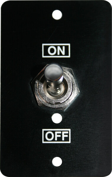 camden cm 190 – toggle switch, mini aluminum faceplate