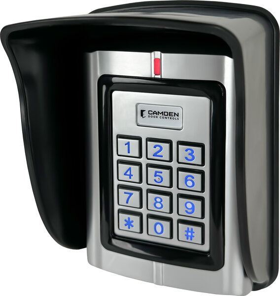 camden cv 550spk – stand alone prox reader & keypad, 1 relay, 20000 users