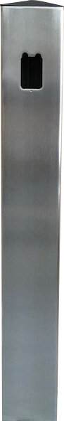 camden cm 48 bsu – 48″ aluminum bollard, single gang prep (36in height)