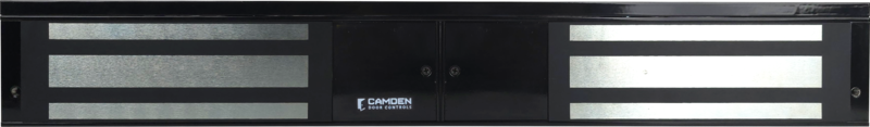 camden cx 92s 12 bk – 1200lb double door mag lock, basic, all black