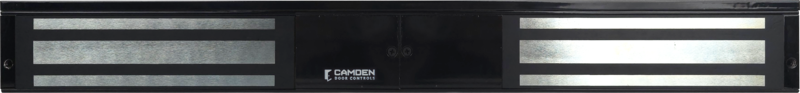 camden cx 92s 06 bk – 600lb double door mag lock, basic, all black